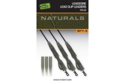 Fox Edges™ Naturals Leadcore Power Grip Lead Clip Leaders