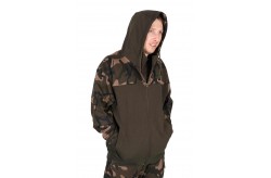 Fox LW Khaki / Camo Split Zip Hoody