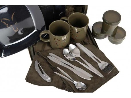 Fox Camolite 2 person Dinner Set