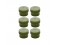 Trakker Half Sized Glug Pots 6 Pack 